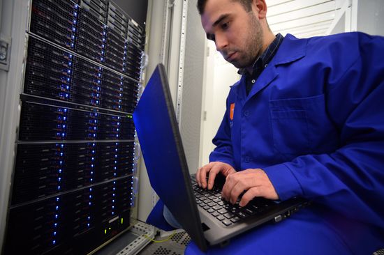 IT park's data center in Kazan