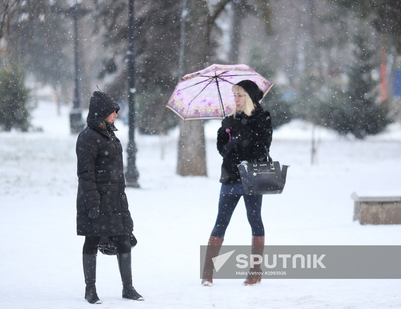 Winter in Crimea