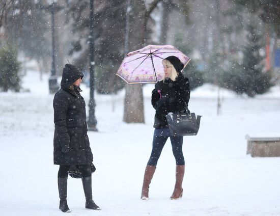 Winter in Crimea