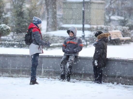 Winter in Crimea