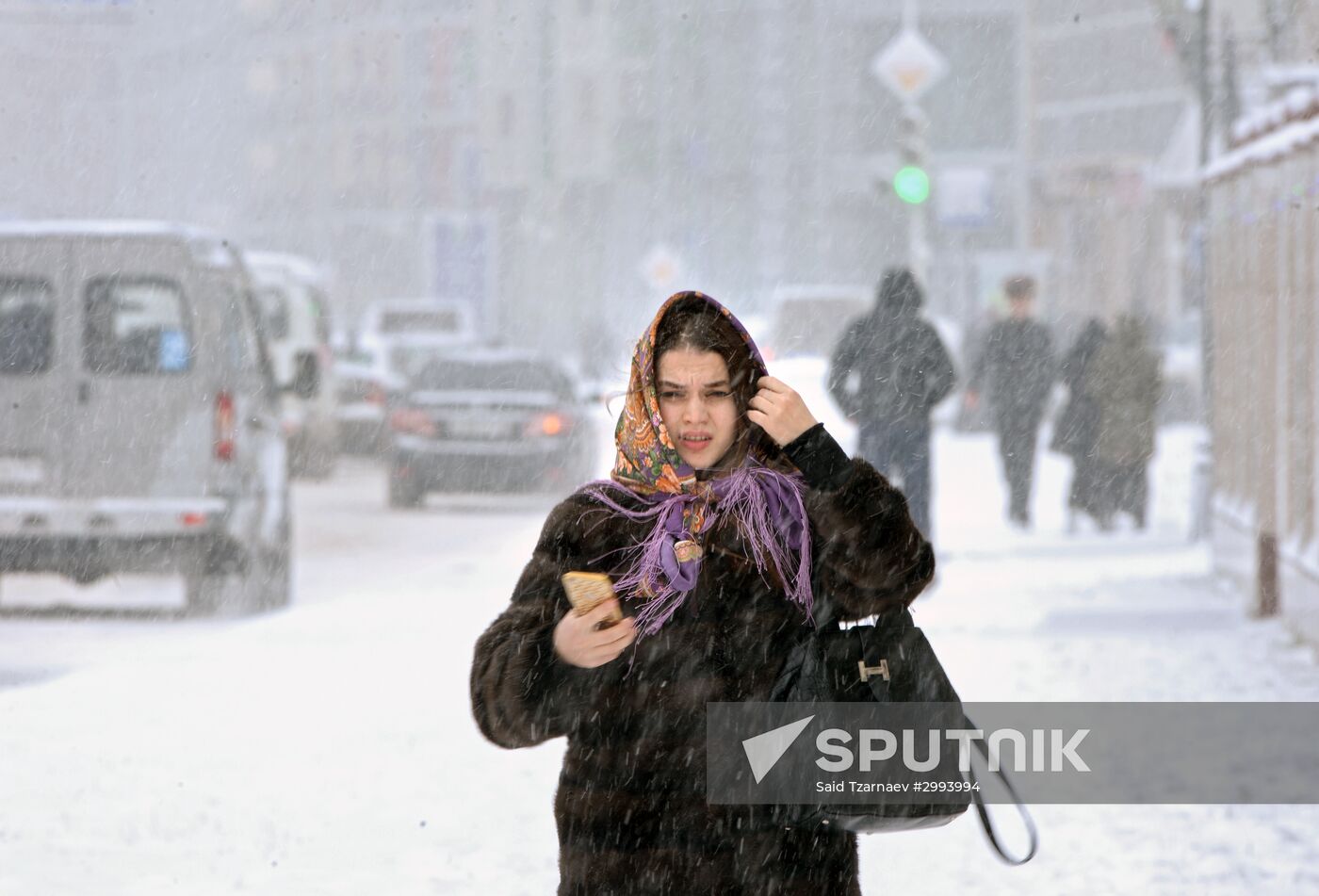 Winter in Grozny