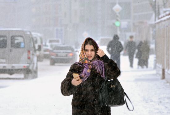 Winter in Grozny