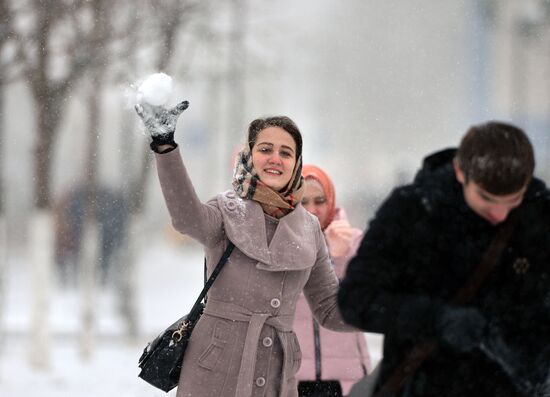 Winter in Grozny