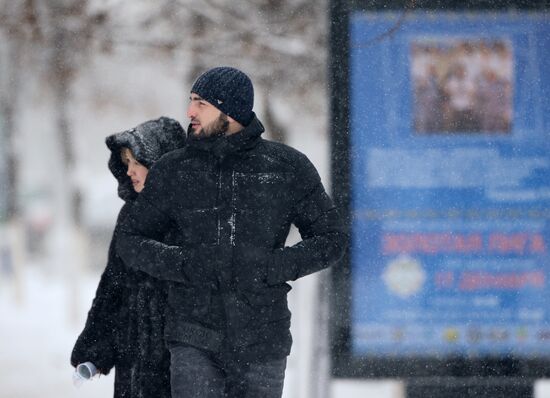 Winter in Grozny