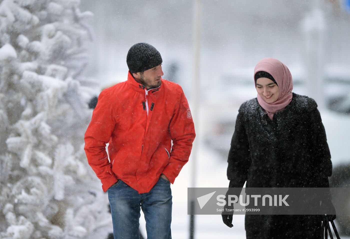 Winter in Grozny