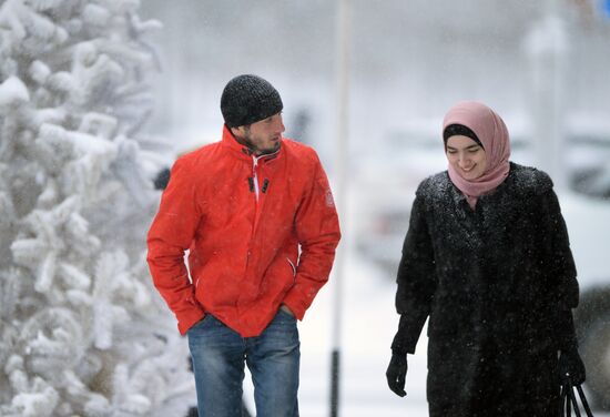 Winter in Grozny