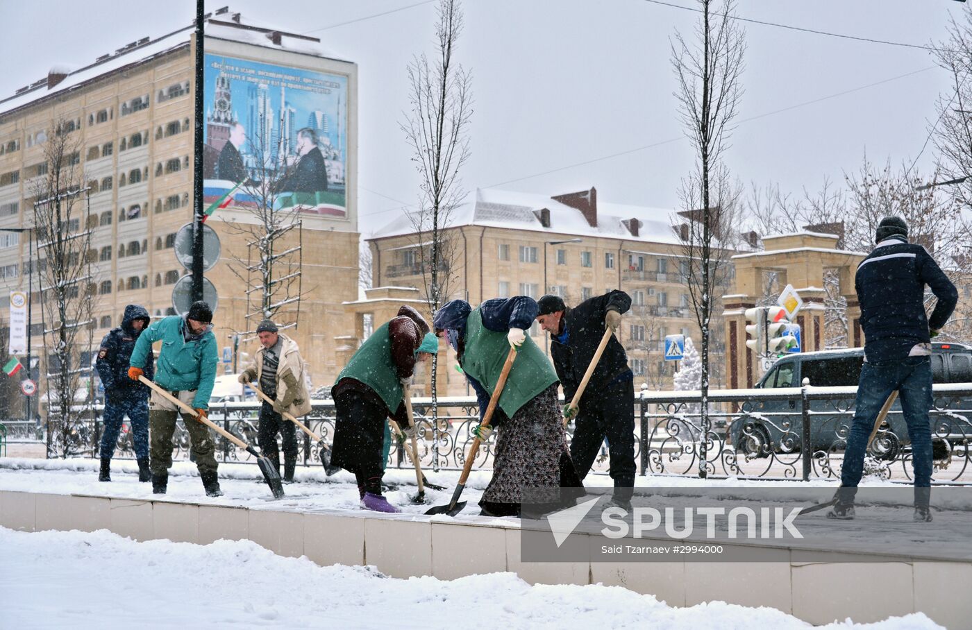 Winter in Grozny