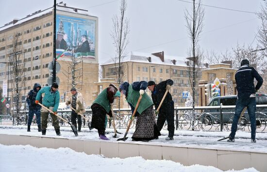 Winter in Grozny