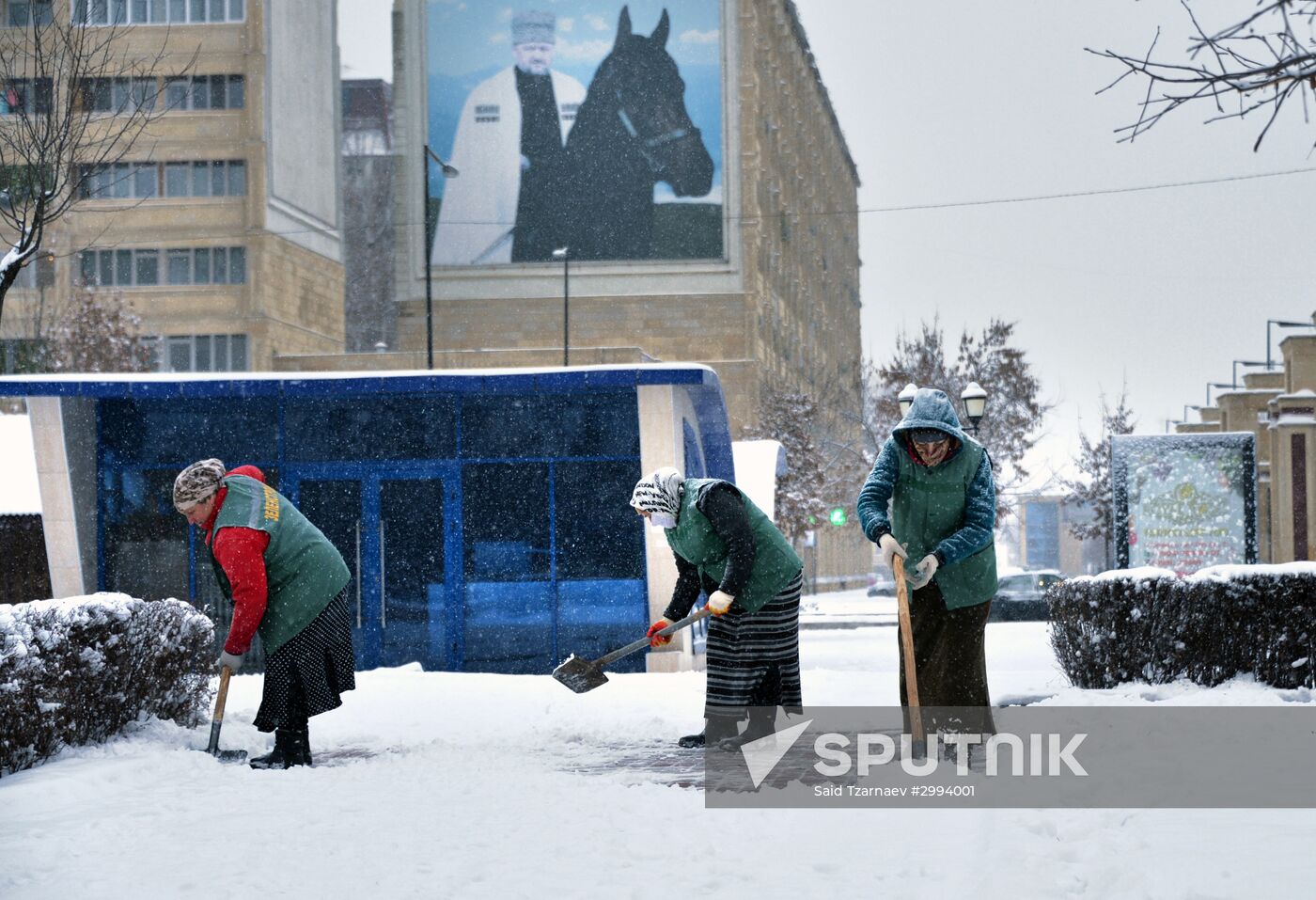 Winter in Grozny