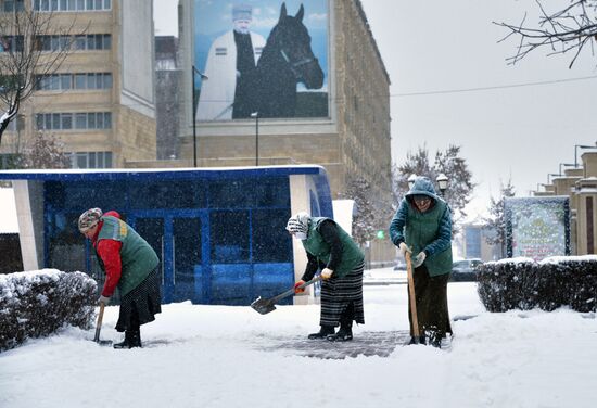 Winter in Grozny