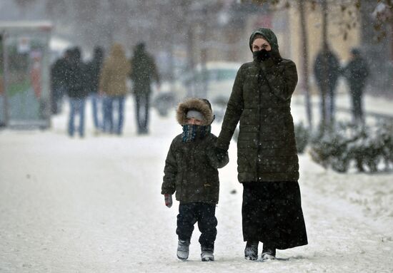 Winter in Grozny