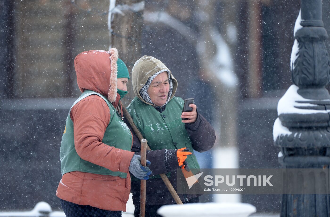 Winter in Grozny