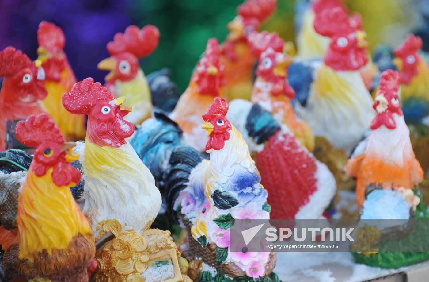 New Year gifts on sale in Chita
