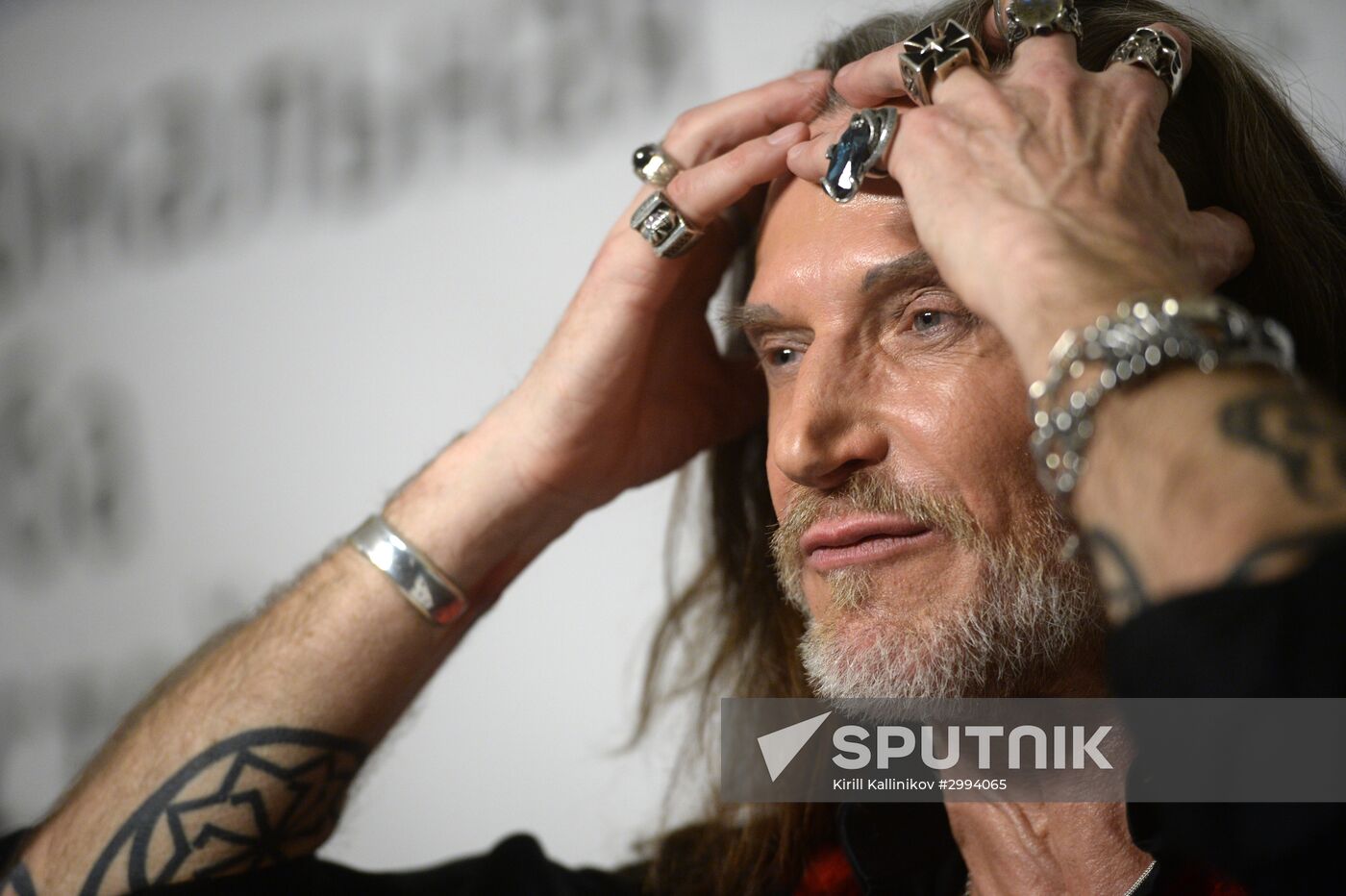 News conference with actor Nikita Dzhigurda