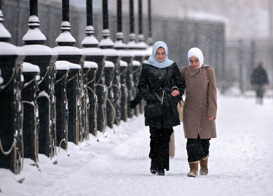 Winter in Grozny