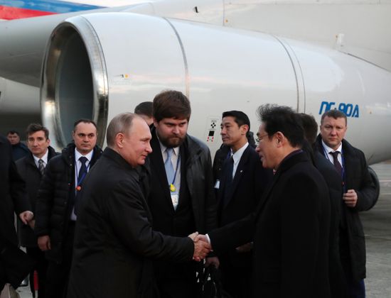 Russian President Vladimir Putin's official visit to Japan