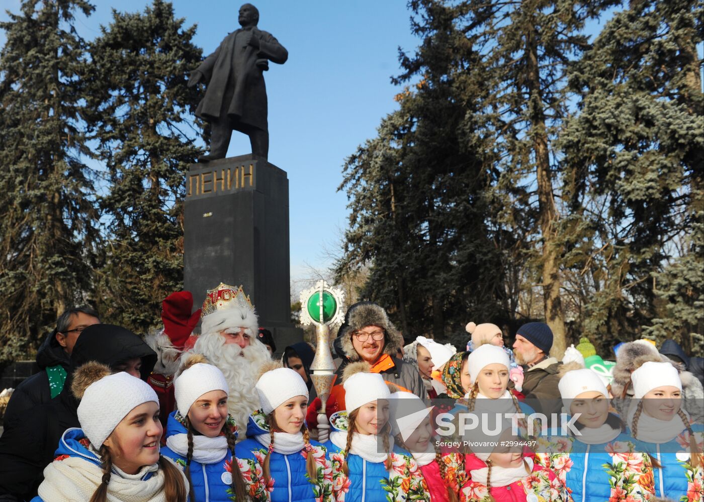 Russia's Chief Father Frost visits Rostov-on-Don