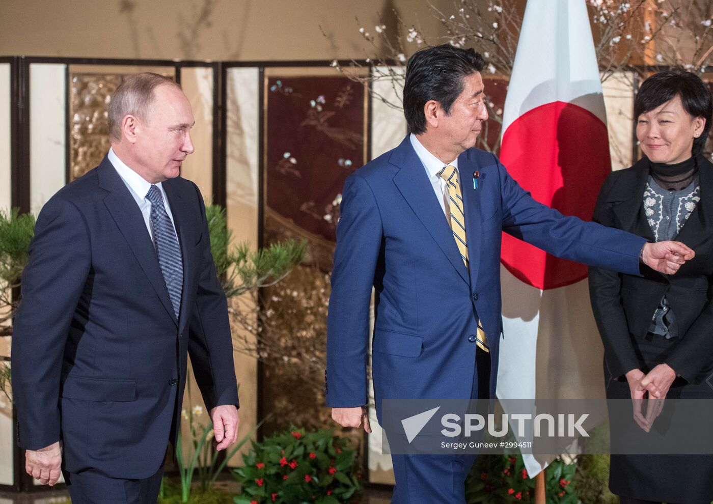 Russian President Vladimir Putin's official visit to Japan