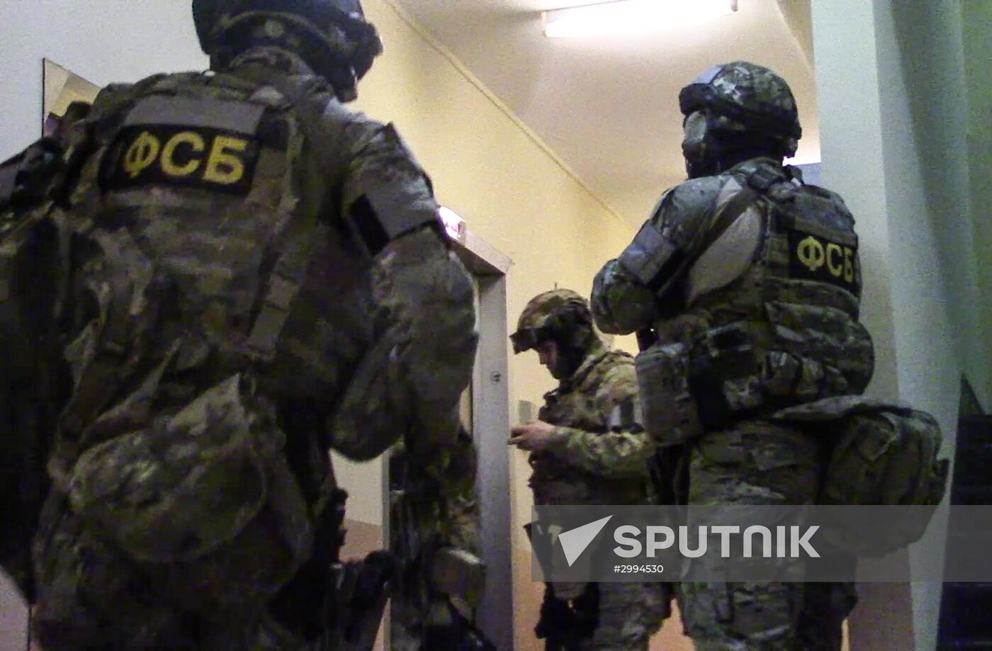 Russia's Federal Security Service detains terrorist group members