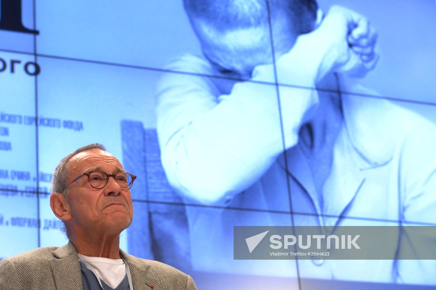 Press conference of Andrei Konchalovsky's Heaven film crew
