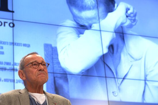 Press conference of Andrei Konchalovsky's Heaven film crew