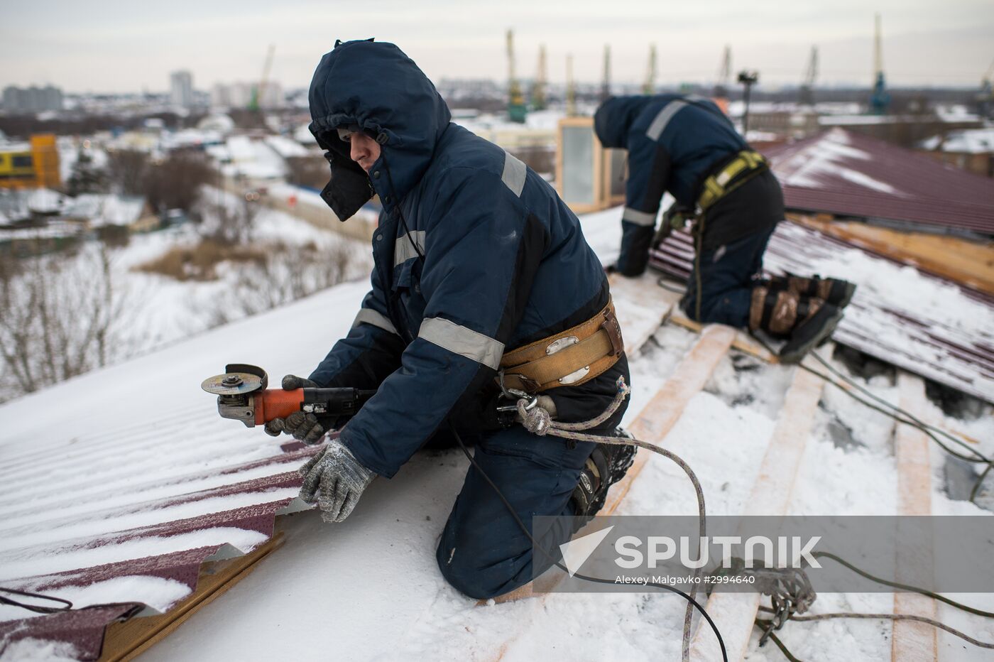 Housing major repairs in Omsk