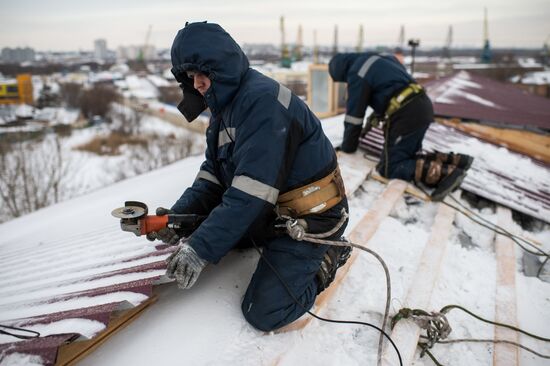 Housing major repairs in Omsk