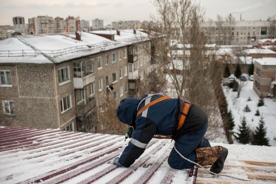 Housing major repairs in Omsk