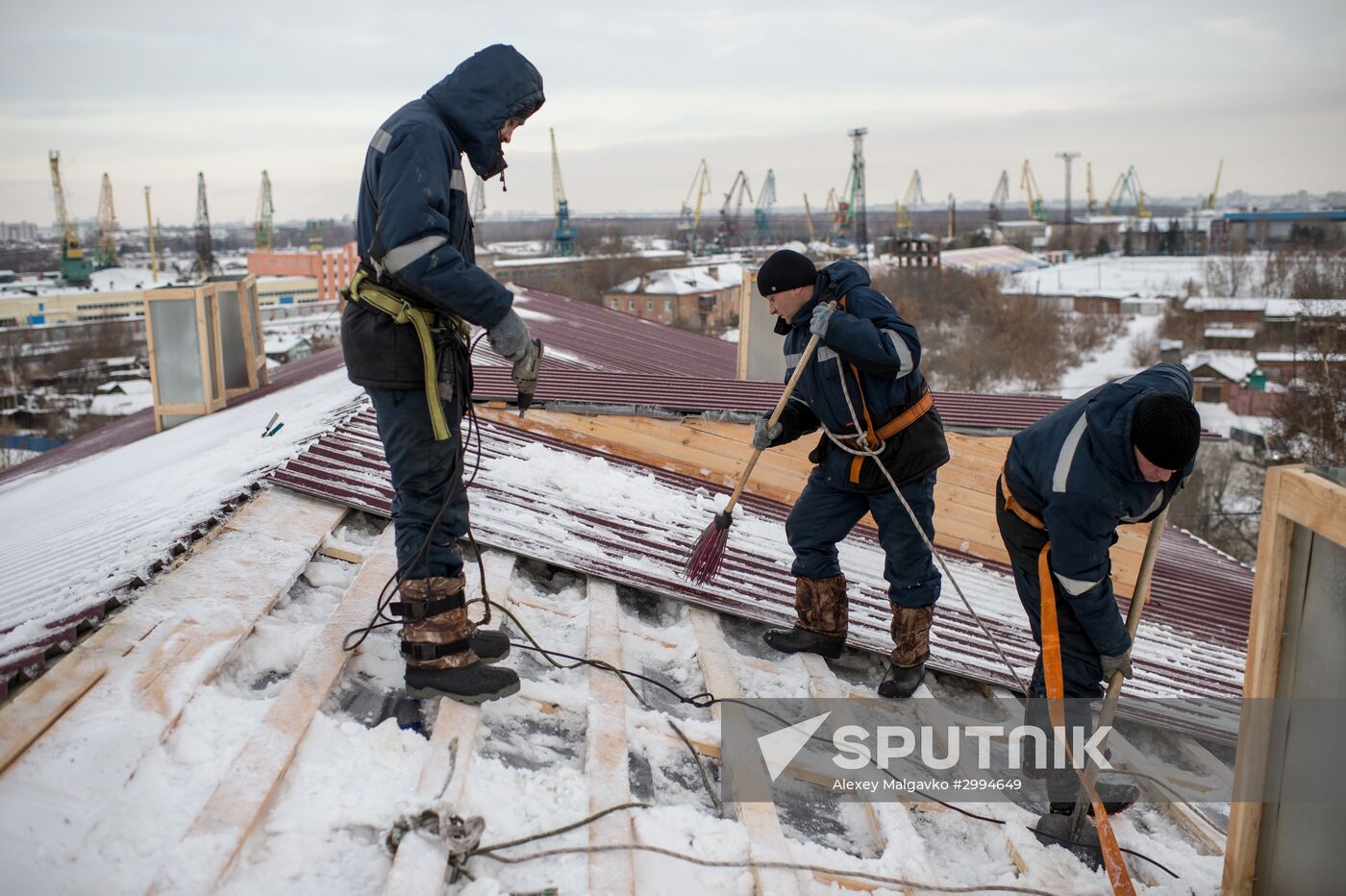 Housing major repairs in Omsk