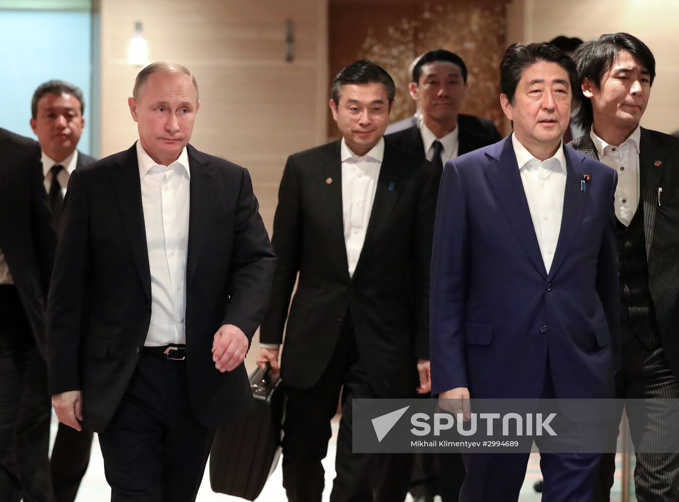 Russian President Vladimir Putin visits Japan