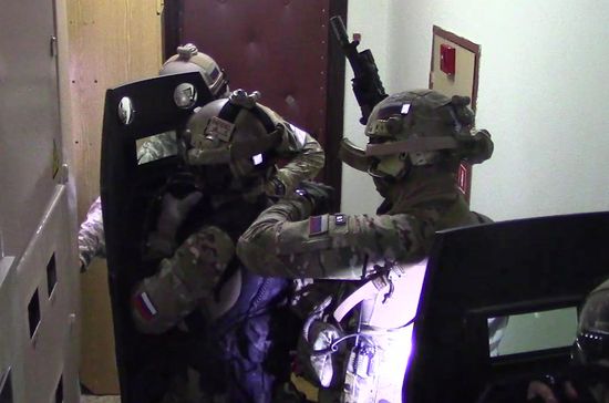 Russia's Federal Security Service detains terrorist group members