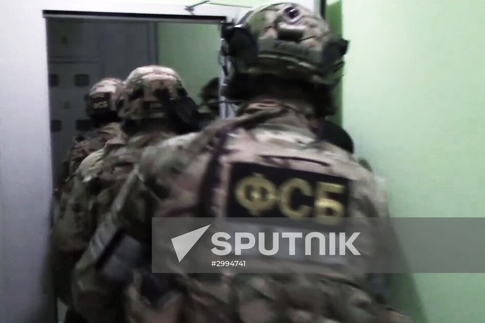 Russia's Federal Security Service detains terrorist group members