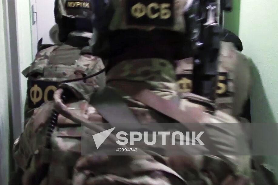 Russia's Federal Security Service detains terrorist group members