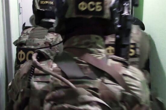 Russia's Federal Security Service detains terrorist group members
