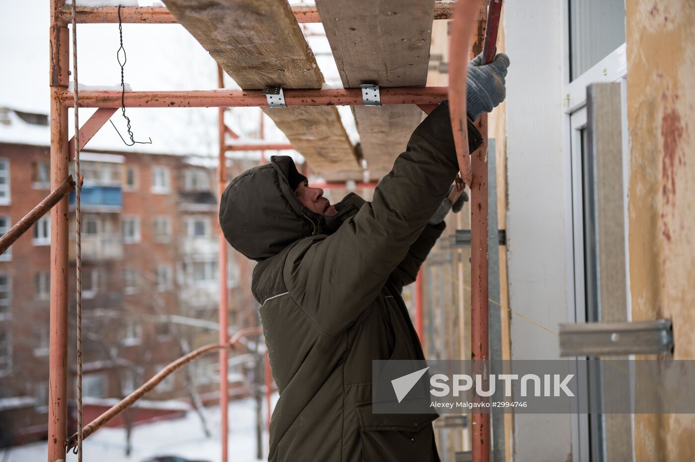 Housing major repairs in Omsk