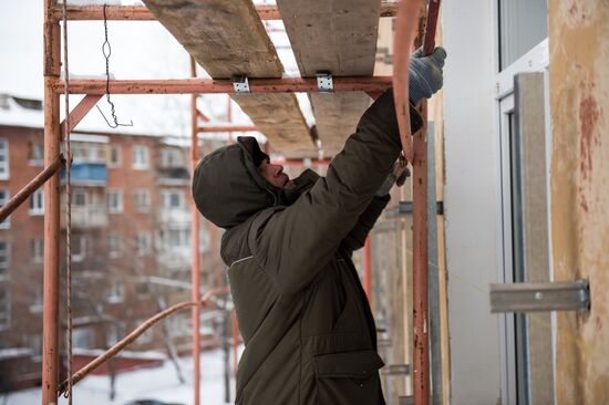 Housing major repairs in Omsk