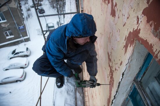 Housing major repairs in Omsk