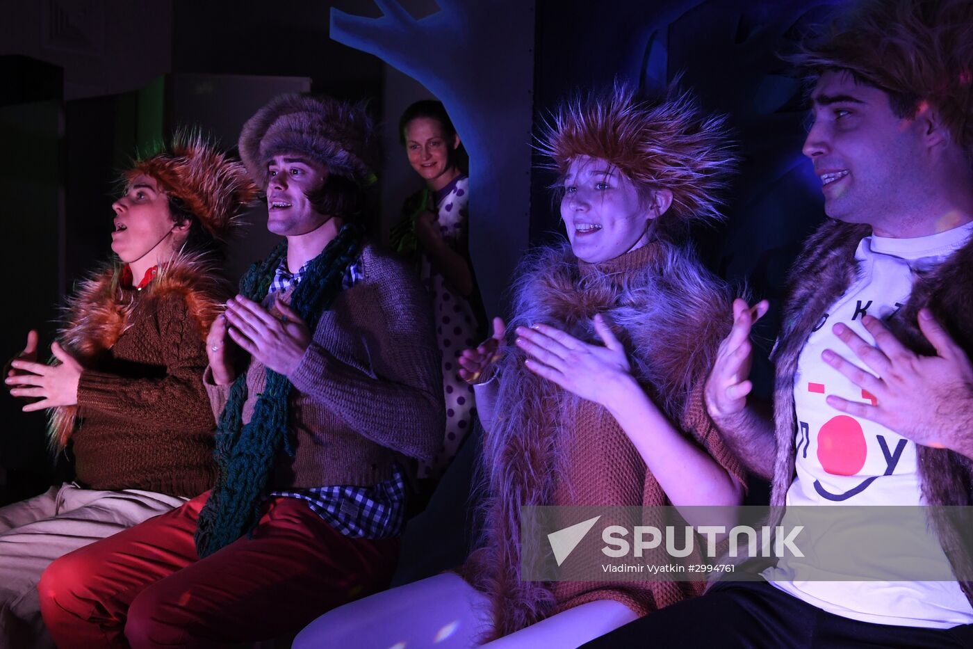 Snow Queen fairytale premiere organized by Doctor clown charity foundation
