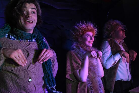 Snow Queen fairytale premiere organized by Doctor clown charity foundation