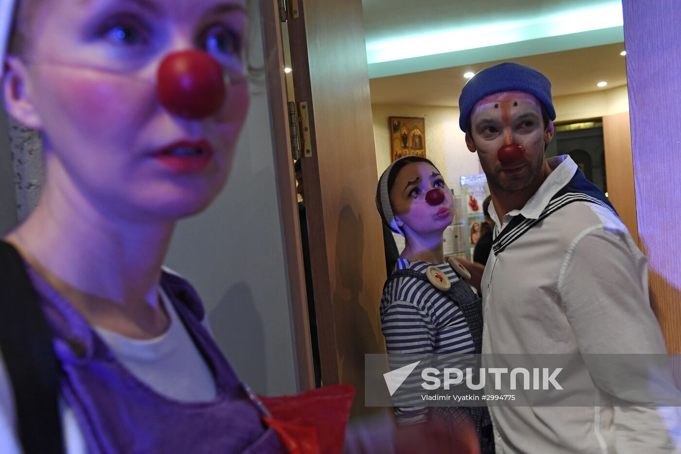 Snow Queen fairytale premiere organized by Doctor clown charity foundation