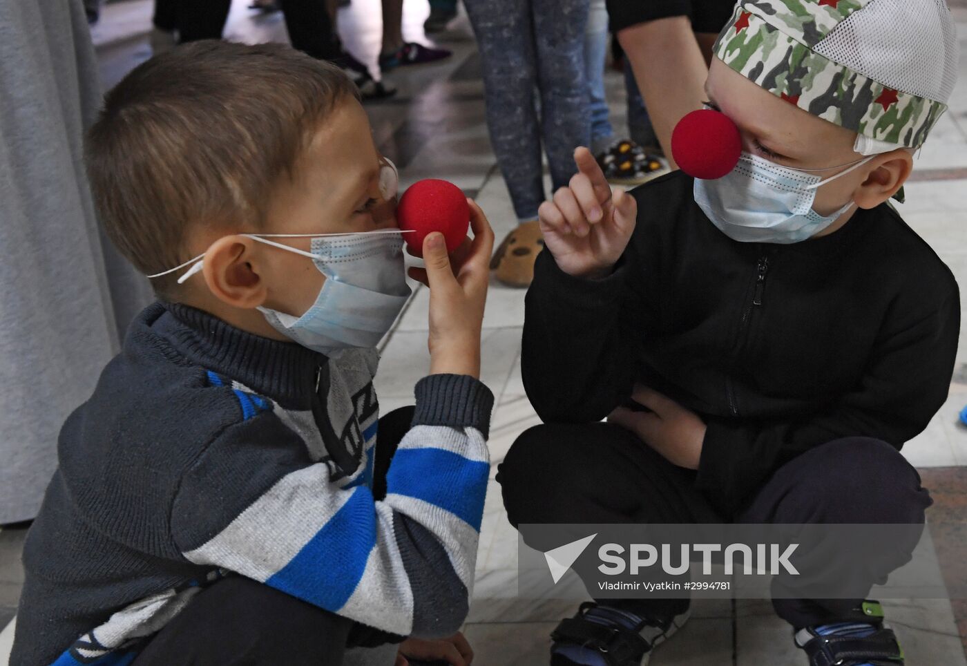 Snow Queen fairytale premiere organized by Doctor clown charity foundation