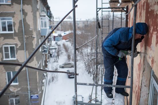 Housing major repairs in Omsk