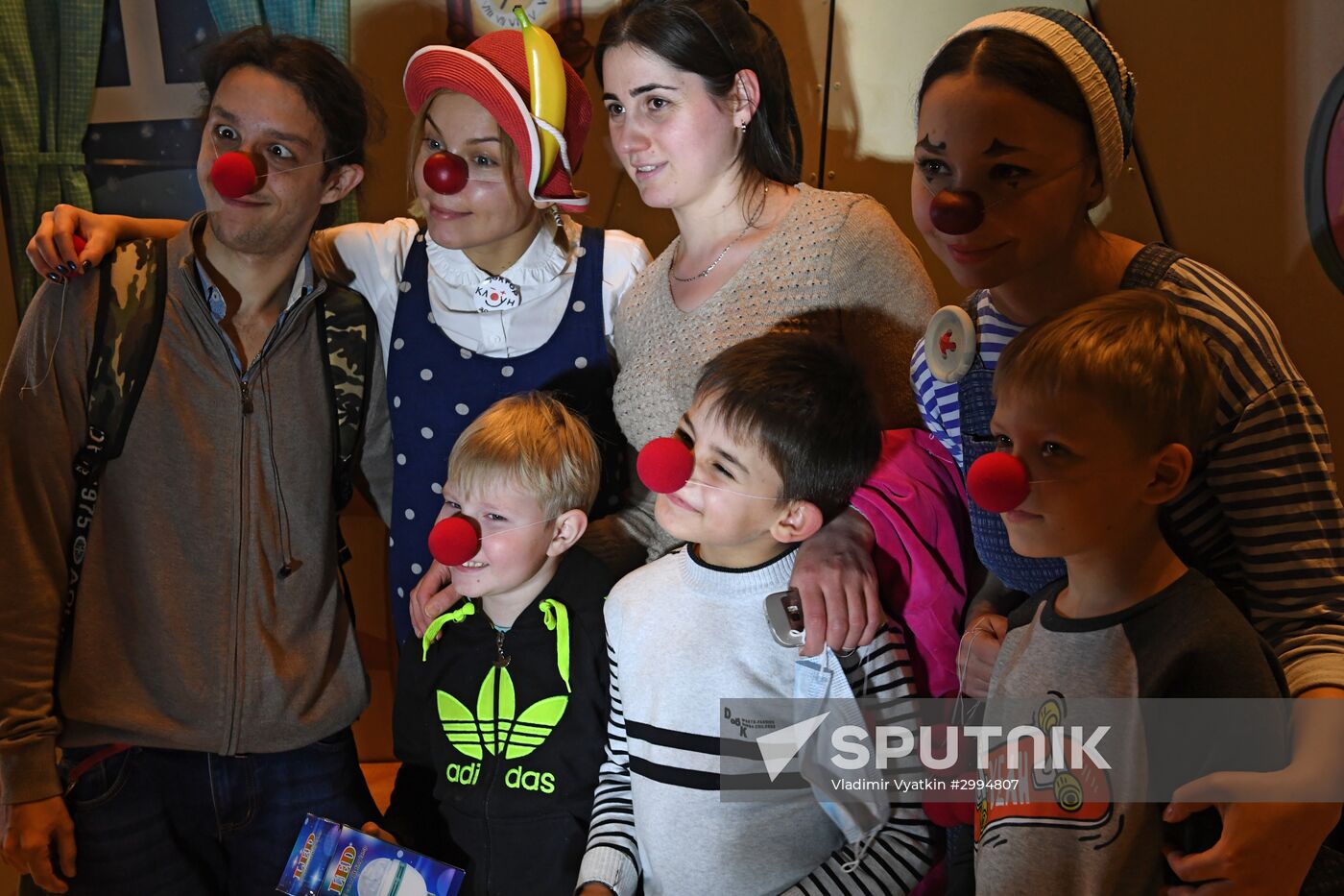 Snow Queen fairytale premiere organized by Doctor clown charity foundation