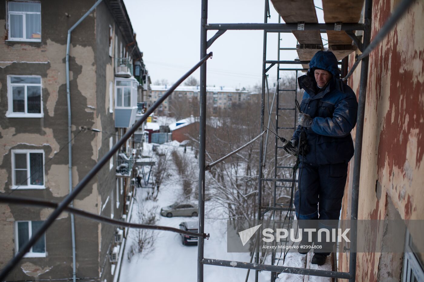 Housing major repairs in Omsk