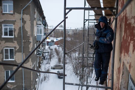 Housing major repairs in Omsk