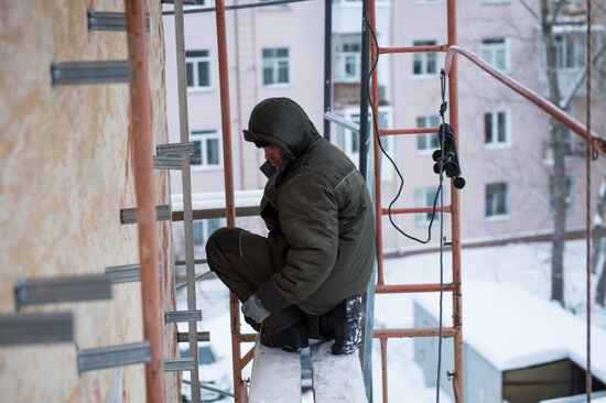 Housing major repairs in Omsk