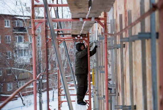 Housing major repairs in Omsk