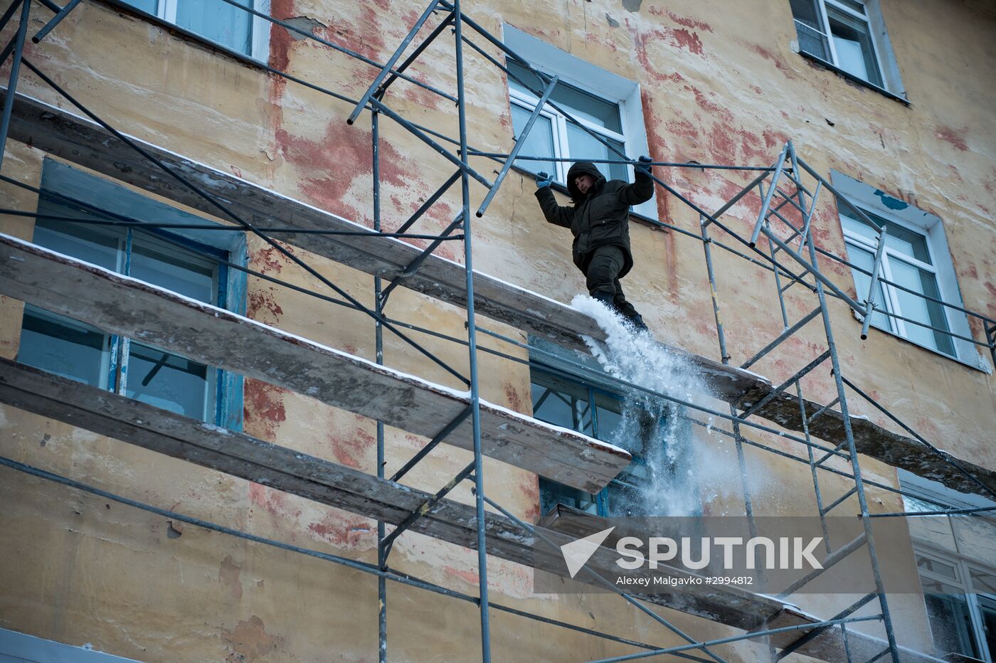 Housing major repairs in Omsk