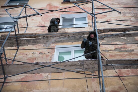 Housing major repairs in Omsk