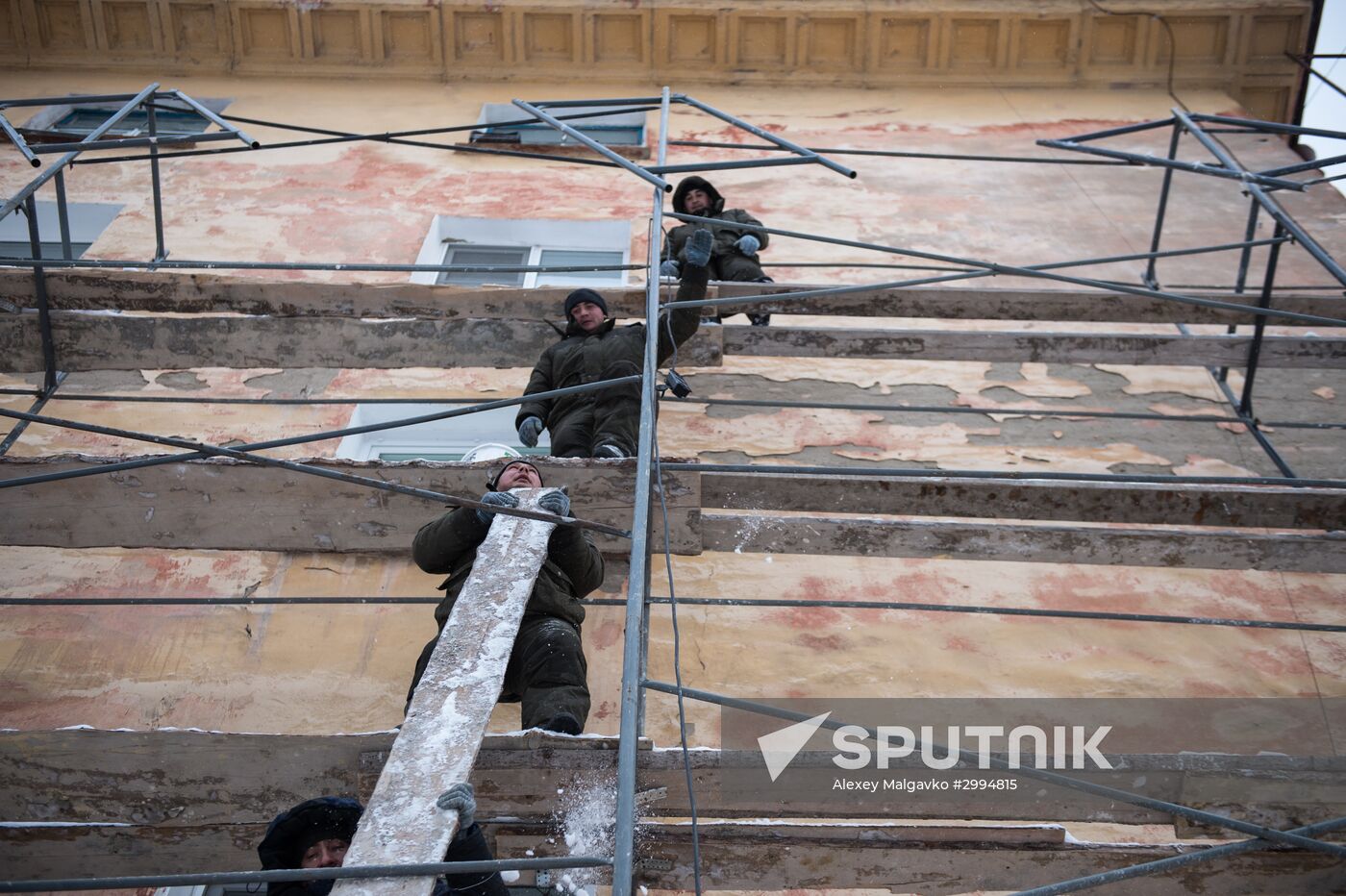 Housing major repairs in Omsk